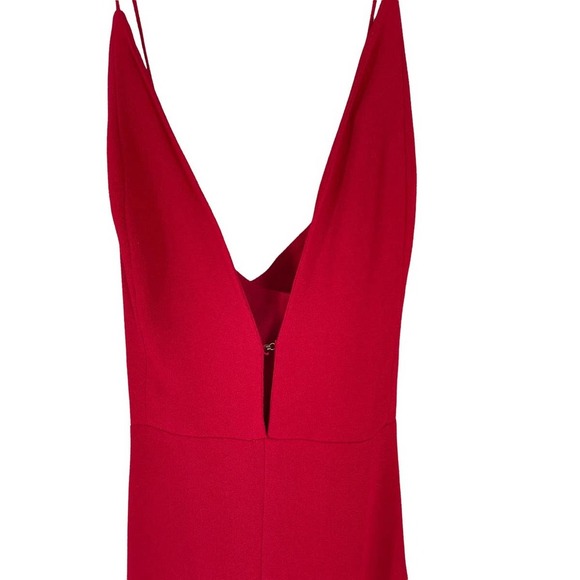 Stylestalker Womens Spaghetti Strap Halter Jumpsuit Crossback Sleeveless Size 2 - Picture 4 of 14